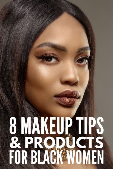 Eyeshadow Black Women, Eyeshadow Black, Apply Eyeshadow, Prom Makeup Looks, Dark Complexion, Fall Makeup Looks, How To Apply Eyeshadow, Long Layered Haircuts, Winter Makeup