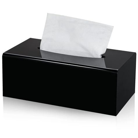 PRICES MAY VARY. Perfect Size--Rectangle Tissue Box Size is 10.2x5.5x3.9inch. Suitable for most standard Rectangle tissue boxes and paper napkins. Built-in Magnet Design--just pull out the bottom cover, put paper towels in, close the cover, and you can use it normally. The built-in magnet upgrade design is easy to refill the paper towel, preventing the lid from slipping out easily. Modern Style--The acrylic tissue box looks beautiful, simple and modern, and matches the room decoration. It can be Dryer Sheet Holder, Facial Tissue Box, Dryer Sheet, Tissue Dispenser, Magnet Design, Dryer Sheets, Tissue Holder, Tissue Box Cover, Simple Illustration