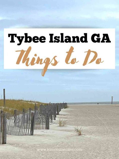 20 Great Things To Do In Tybee Island For Adults - Kim Costantine Best Places To Eat Tybee Island, Things To Do In Tybee Island Ga, Tybee Island Georgia Things To Do, Savannah Honeymoon, 50 States Travel, Tybee Island Lighthouse, Georgia Trip, Island Activities, Tybee Island Beach