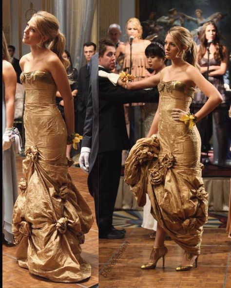 Serena's Cotillion dress on Gossip Girl Serena Van Der Woodsen Outfits, Serena Outfits, Gossip Girl Dresses, Fashionable Characters, Serena Van Der Woodsen Outfit, Gossip Girl Party, Gossip Girl Serena, Girls Party Outfits, Cotillion Dresses