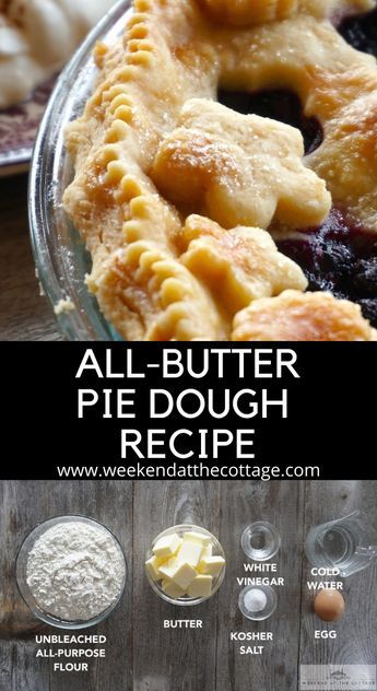 Butter Pastry Dough, Tender Pie Crust Recipe, Butter Pastry Recipe Pie Crusts, Pie Pastry Recipe Easy, Pastry Recipes Pie, Butter Crust Pie Recipe, All Butter Pie Crust Recipe, Pie Mold Recipes, Flaky Pie Crust Recipe Butter