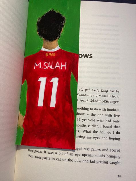 Liverpool Painting, Andy King, Mo Salah, Felt Bookmark, Liverpool Fc, Liverpool, Canvas Painting, Book Cover, Canvas