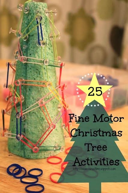 Christmas Tree Activities, Fine Motor Christmas, Family Tree Activity, Tree Activities, Tree Activity, Family Tree Project, Preschool Fine Motor, Christmas Activity, Therapy Resources