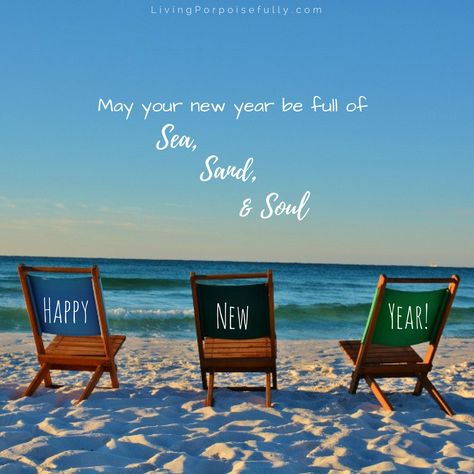 Just a little Happy New Year’s wish from us to you for a new year full of sea, sand, & soul! Happy New Year 2024 Beach, Beach Lovers Quotes, Aruba Trip, Beach Sayings, Ocean Pics, New Year New Beginning, Fen Shui, Happy New Year Friends, New Year Wishes Quotes