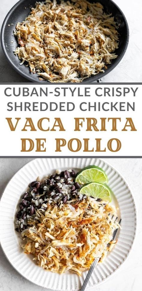 Cuban Chicken Salad, Cuban Fried Chicken, Cuban Pollo Asado Recipe, Cuban Recipes Chicken, Pollo Fricase Cuban Chicken, Cuban Shredded Chicken, Leftover Fried Chicken Recipes Ideas, Vaca Frita Recipe, Cuban Chicken Recipes