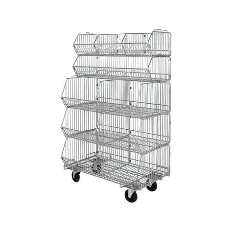 Stacking Baskets, Plumbing Business, Stainless Steel Shelving, Stacking Basket, Stacking Bins, Wire Bins, Mobile Shelving, Shelf Bins, Stackable Bins