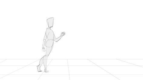 Punching Animation Frames, Throw Animation, Throwing Animation, Animatic Ideas, Sakuga Animation, Animation Cycle, Animation Tiktok, Rough Animation, Running Pose