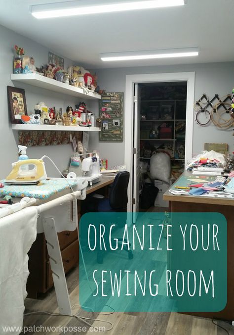 Tattoo Modern, Sewing Spaces, Sewing Room Design, Sewing Room Organization, Quilting Room, Sewing Space, Diy And Crafts Sewing, Quilting Studio, My Sewing Room