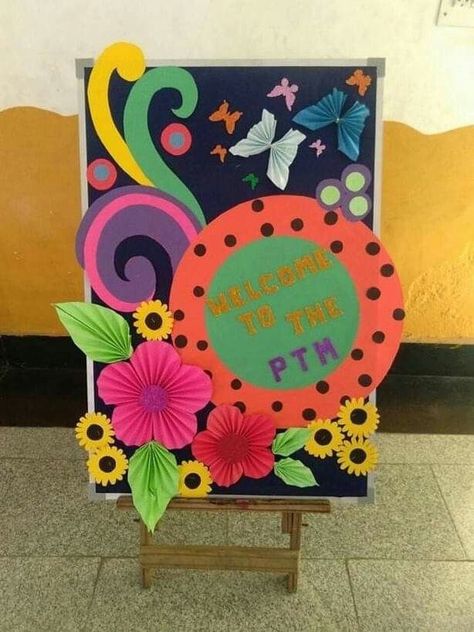 Ptm Boards Decoration Ideas, Welcome To Ptm Board Ideas, Dusshera Board Decoration Ideas, Ptm Decoration School, Janmastmi Decoration Ideas At School, Ptm Decoration Ideas, Welcome To Ptm Board Decoration, Ptm Board Decoration Ideas School, Ptm Board Decoration