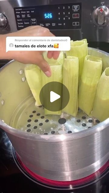 Rosita Flores on Instagram: "Tamales de elote 🌽 #tamales #parati #instagood #instagram  12 elotes  1/2 🥄 de sal  1/2 🥄royal 2 barritas de mantequilla  1/2 taza de leche  1/2 taza de azúcar  Hervir por una hora" Elote Tamales, Corn Tamales Recipe, Tamale Meat Recipe, Authentic Tamales Recipe, Tamales Recipe Pork, Corn Tamales, Tamales Recipe, Tamale Recipe, Mexican Cooking