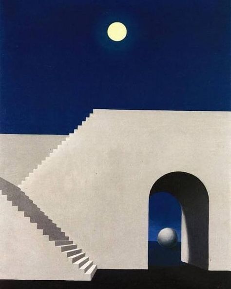 IGPaintings 🎨 on Instagram: “Renè Magritte, Architecture au Clair de Lune 1956” Magritte Paintings, Magritte Art, René Magritte, Whimsical Paintings, Digital Museum, Rene Magritte, Surrealism Painting, 판타지 아트, Surreal Art