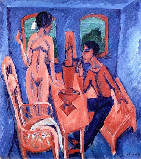 Ernst Kirchner, Tower Room, George Grosz, Ludwig Kirchner, Ernst Ludwig Kirchner, German Expressionism, America Art, Art Movement, Dresden