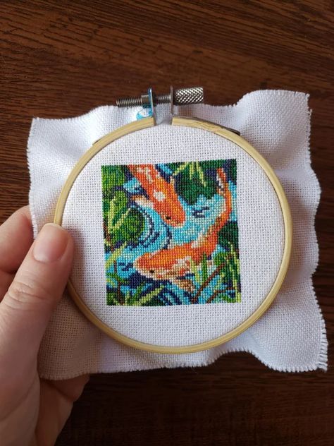 [FO] My obsession with tiny stitches continue! First "full coverage" piece on 28 count aida, adapted from design on perler.com : CrossStitch Aesthetic Cross Stitch Pattern, Tiny Cross Stitch, My Obsession, Mini Cross Stitch, Cute Cross Stitch, Crochet Cross, Hand Embroidery Art, Hand Embroidery Patterns, Embroidery Inspiration