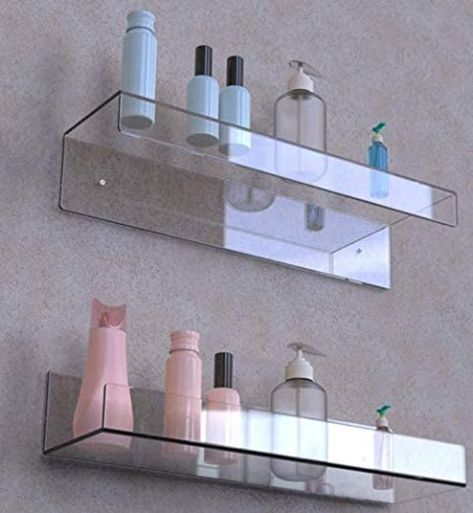 Cq acrylic 4 Pack Clear Acrylic Floating Wall Ledge Shelf,15" Invisible Wall Mounted Nursery Kids Floating Bookshelf for Kids Room,U Modern Picture Ledge Display Toy Storage Wall Shelf,Clear Clear Floating Shelves, Wall Ledge Shelf, Kids Room Bookshelves, Wall Ledge, Floating Books, Floating Bookshelf, Record Albums, Ledge Shelf, Acrylic Shelf