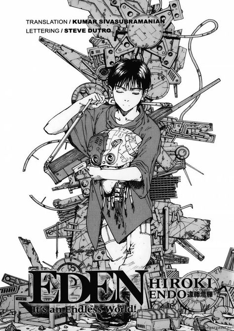 Hiroki Endo Eden It's An Endless World, Eden Manga, Manga Books, Anime Reccomendations, Manga Pages, Manga Covers, Comic Panels, Ethereal Art, Graphic Novels