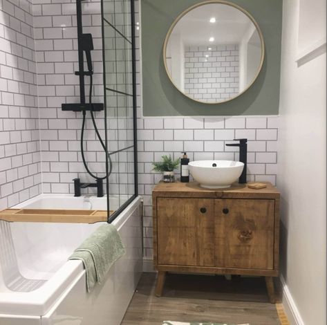 The Django V29 / A Handmade Solid Wood Bathroom Vanity Unit With Mid Century Style Tapered Legs #bathroom #bathroomorganization #organization #organizing #organizingbathroom #homeorganization #camitidbits #tidbits #organizingsupplies. Go for more info 👉https://www.theworldaccordingtome.org/1955767_stunning-bathroom-decor-ideas/?bath Small Bathroom Inspiration, Small Bathroom Interior, New House Bathroom, Wood Bathroom Vanity, Bathroom Redesign, Decor Baie, Downstairs Bathroom, Bathroom Vanity Units, Bathroom Inspiration Decor