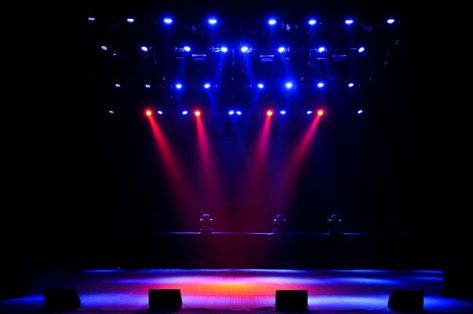 Stage With Lights, Dance Nation, Stage Spotlights, Stage Background, Blue Lighting, Stage Lighting, Backgrounds Free, Lights Background, Neon Lighting