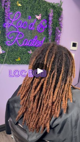 5.1K views · 697 reactions | Watch me do a somewhat tutorial of added hair loc bob 😂🫶🏾
 #loctician #locsareversatile #charlottelocs #charlottehairstylist #charlottenc #charlottelocstylist #explore #explorepage✨ #explorepage #retwistandstyle #womenlocstyles #petallocs #lochawk #locsarebeautiful #locsaredope #locbaby #locbob #locdandrooted #asmr #asmrsounds | Jazz 💜 | YTB Fatt · Same Ytb Fatt, Loc Bob, Dreads Styles, Loc Styles, 1k Views, Locs, Hair Stylist, Hair