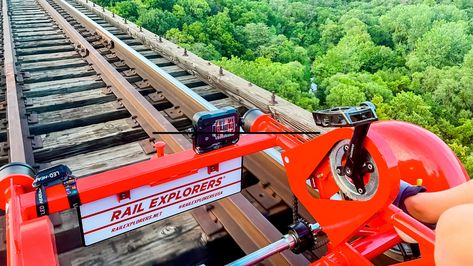 Rail Explorers in Central Iowa Rail Explorers, Boone Iowa, Small Cooler, Pilot Seats, Ride Along, Thrill Seeker, Wildlife Safari, River Valley, Kids Ride On