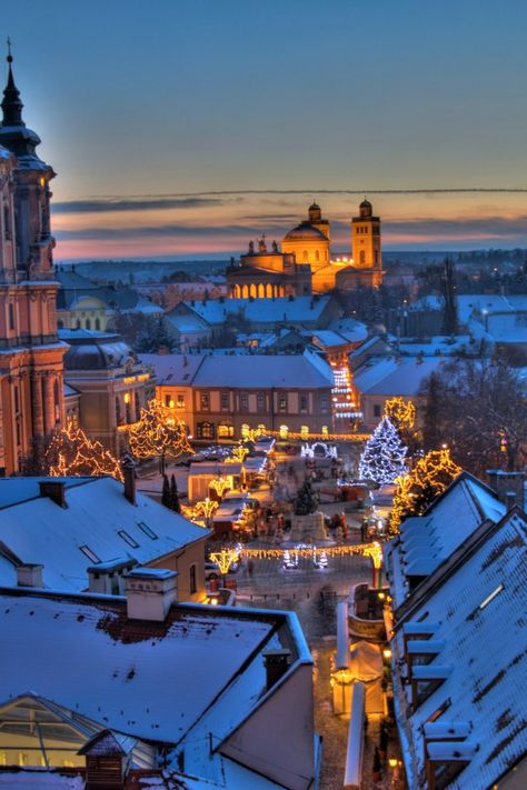 Hungary Christmas, Eger Hungary, Budapest Nightlife, Budapest Christmas, Budapest Travel, Hungary Budapest, Landlocked Country, Architecture Landmark, Danube River