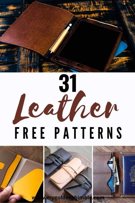 38 Upstanding Leather Patterns Free Printable Templates Leather Gift Ideas For Him, Leather Craft Patterns Free Printable Templates, Leather Ideas Handmade, Leather Patterns Free, Minimalist Product Design, Functional Product Design, Small Tote Bag Pattern, Product Branding Design, Sustainable Product Design