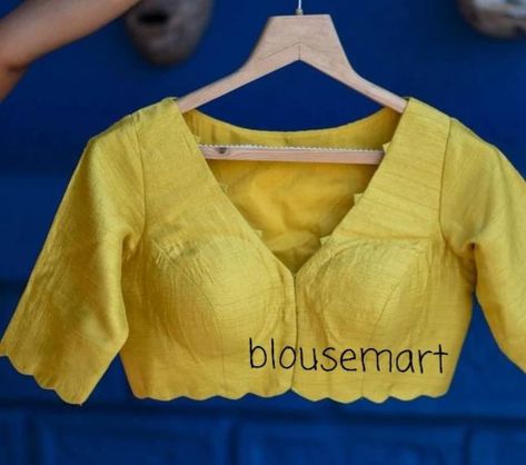 Yellow Blouse Designs, Mustard Yellow Blouse, Blouse Sari, Blouse Lehenga, Blouse Crop Top, Cotton Saree Blouse Designs, Model Blouse, Cotton Blouse Design, Blouse Indian