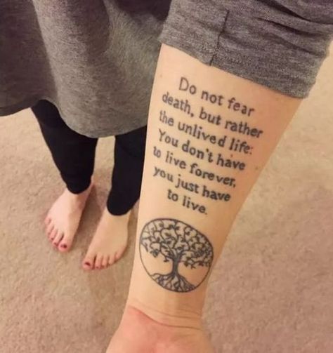 Film Tattoo Ideas, Movie Quote Tattoos, 80s Movie Quotes, Truth Tattoo, Film Tattoo, Deep Tattoo, Saw Film, Tuck Everlasting, Movie Tattoo