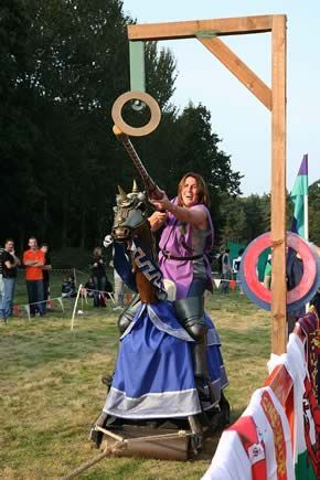 Building a pole for Jousting practice with rings Medieval Camp, Medieval Theme, Reformation Day, Fair Theme, Medieval Fair, Medieval Games, Diy Carnival, Medieval Party, Olympic Party