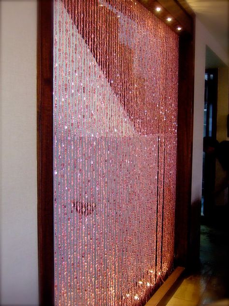 Partitions, Room Dividers, Champagne Gold Basket Bead Curtain Room Partitions, Rum Inspo, Bead Curtains, Beaded Door Curtains, Hotel Hospitality, Bead Curtain, Door Beads, Beaded Curtain, Curtain Room