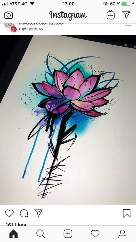 Watercolor Tattoo For Women Unique, Watercolor Lotus Tattoo, Ink Link, Birthday Tattoo, Tatuaje A Color, Beautiful Tattoo, Spiritual Tattoos, Mandala Tattoo Design, Lotus Tattoo