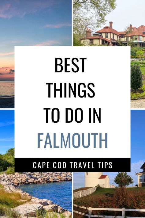 Best Things To Do In Falmouth In 2024 Falmouth Cape Cod, Cape Cod Travel, Cape Cod Vacation, Massachusetts Travel, Falmouth, Free Activities, Cape Cod, Hidden Gems, Massachusetts