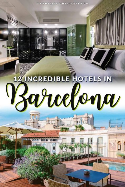 The 12 Best Boutique Hotels in Barcelona, Spain Hotels In Barcelona Spain, Barcelona Spain Hotel, Hotels In Spain, Hotels In Barcelona, Spain Hotels, Spain Vacation, Barcelona Hotels, Best Boutique Hotels, Unique Hotels