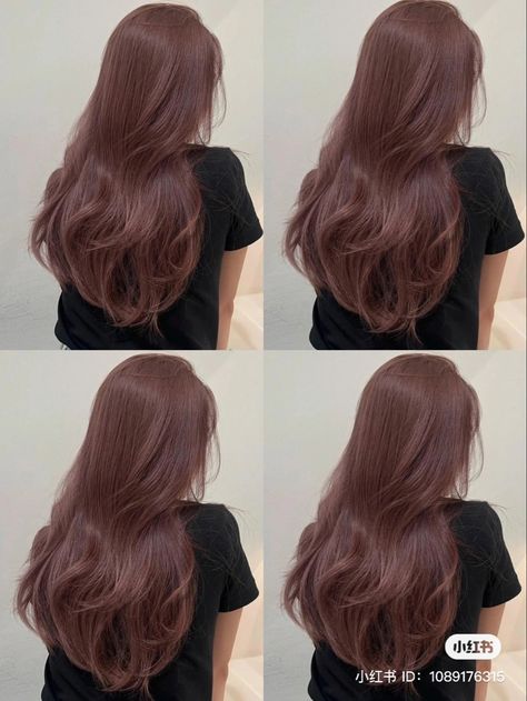 Neutral Tone Hair Color, Subtle Hair Dye, Hair Colors For Tan Skin, Pinkish Brown Hair, Pink Brown Hair, Natural Hair Dyes, Hair Color For Tan Skin, Cherry Brown Hair, Red Hair Looks