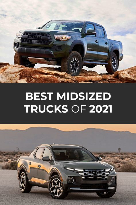 The mid-sized pickup market stagnated for some time before the resurgence of the last few years. That growth has seen new additions, big updates, and some seriously innovative features. Nevertheless, fewer than 10 mid-sized trucks are on sale today in the USA, so we’ve narrowed the list even further to the top 5. These aren’t in order because each of them is outstanding in one or more facets of its design, but here’s your list of the best mid-sized trucks for sale today. Mid Size Trucks, Trd Pro, Mid Size Suv, Honda Ridgeline, Rear Differential, Bmw 535i, Chevrolet Colorado, Jeep Gladiator, Infotainment System