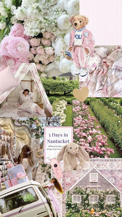 Jessica Core, Nantucket Summer, Cow Print Wallpaper, England Summer, Love Shack Fancy, Pink Life, Malibu Barbie, Pink Girly Things, Spring Aesthetic