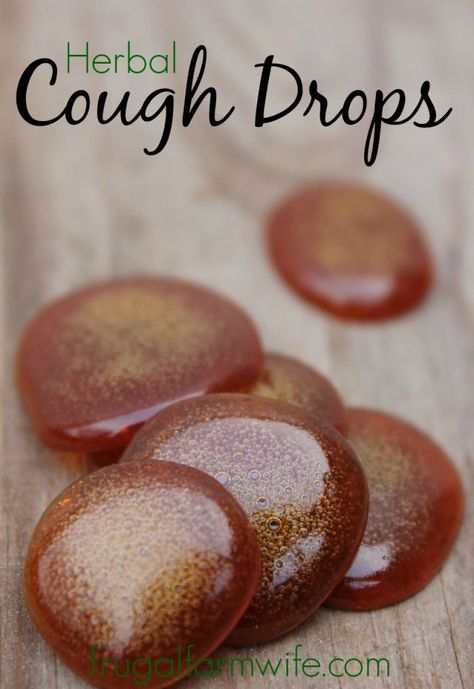 Homemade Cough Drops Cough Drops Homemade, Cough Drops, Home Remedy For Cough, Natural Healing Remedies, Diy Remedies, Cough Remedies, Cold Remedies, Common Cold, Natural Therapy