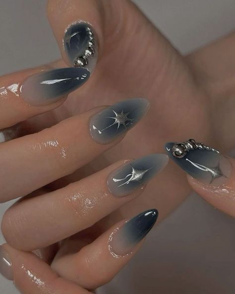 Rave Nails, Quartz Nails, Hippie Nails, Quartz Nail, Cute Simple Nails, Beauty Nails Design, Edgy Nails, Cute Nail Art Designs, Grunge Nails