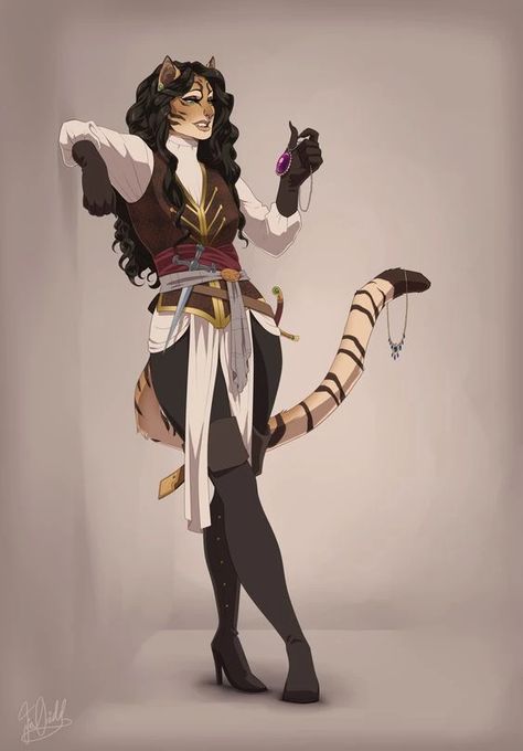 Tabaxi D&D Character Dump - fantasy post - Imgur Dnd Races, Roleplay Characters, Dungeons And Dragons Characters, Dnd Art, Fantasy Rpg, Arte Horror, Fantasy Inspiration, Dnd Characters, Cat Girl