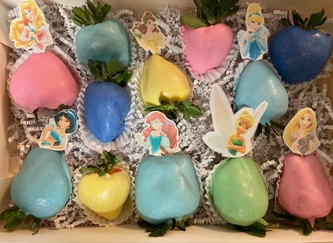 #disney #princess #chocolatecoveredstrawberries