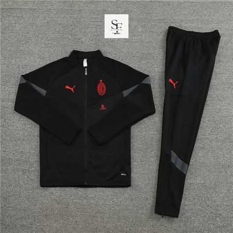 Hiking Shirt Design, Men's Sports Uniforms, Football Tracksuits, Black Men Fashion Urban, Black Tracksuit, Big Men Fashion, Fitness Wear Outfits, Hiking Shirts, Football Outfits