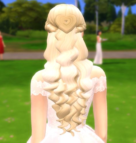 Sims 4 Midevil Hair, The Sims 4 Cc Royal Hair, Sims Wedding Hair, Sims 4 Royal Hair Cc, Sims 4 Cc Queen Hair, Sims 4 Princess Hair Cc, Sims 4 Cc Wedding Hair Maxis Match, Wedding Hair Sims 4, Sims 4 Rapunzel Cc