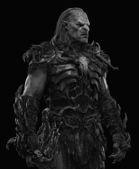 ArtStation - Pale Orc, Eugene Lukashevich Lotr Design, Lotr Orcs, Arte Alien, Lotr Art, 다크 판타지, Fantasy Monster, High Fantasy, Fantasy Warrior, Arte Fantasy