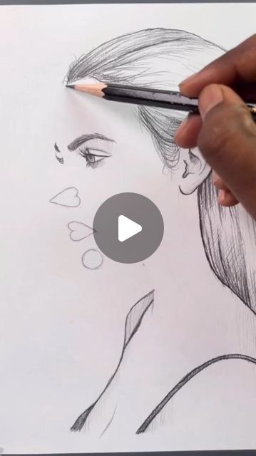 Pencil Art Drawings Videos, Drawings With Pencil, Instagram Drawing, Paper Pencil, Paint Paper, Pencil Art Drawings, Art How, Painted Paper, Art Studies