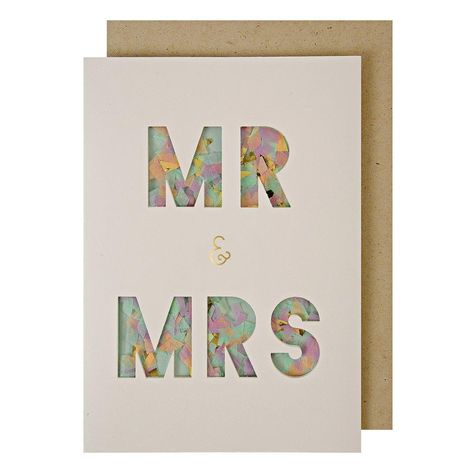 Confetti Cards, Gold Envelopes, Meri Meri, Clear Window, Wedding Anniversary Cards, Shaker Cards, Confetti Balloons, Engagement Cards, Congratulations Card