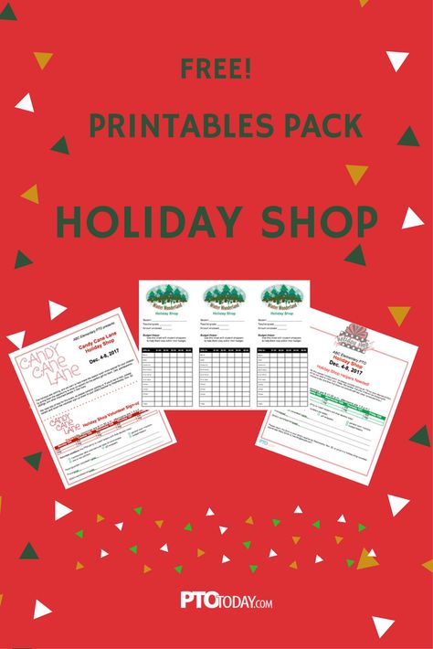 Pto Christmas Store, Pto Holiday Shop, School Holiday Shop, Letter School, Gift Checklist, Pta Ideas, School Volunteer, Pto Ideas, School Fundraising