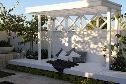 Pergola Over Pool, Hamptons Garden, Patio Extension, Pool Gazebo, Pool Pergola, Outdoor Pool Area, Residential Landscaping, Pool Landscape Design, Pool Cabana