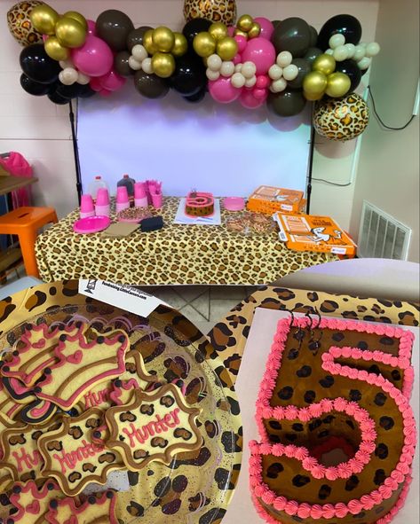 5 & Fabulous Birthday Party | Cheetah Print Birthday Party Cheetah Print Decorations Party, Cheetah Girls Party, Cheetah Print Birthday Party, Cheetah Print Birthday, Cheetah Print Party, Cheetah Birthday Party, Cheetah Party, Cheetah Birthday, 13 Birthday