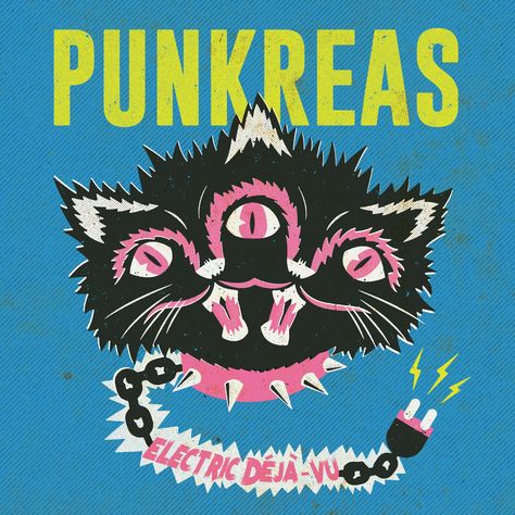 NEW Work Showcase! Featuring Christian Dellavedova's recent work for creating an album cover for the punk-rock band, Punkreas. Christian is represented by António Adrião Artist Representative (AAARep). Read more about the project on the Directory of Illustration blog. #newwork #workshowcase #artistspotlight #illustrationwork #illustrator #graphicarts #illustrationartist #albumcover #coverart #coverartist #punkrock #band #punkreas Punk Album Covers, Rock Album Covers, Punk Rock Bands, Album Cover Design, Deja Vu, Music Labels, Music Album Cover, Punk Bands, Cd Album