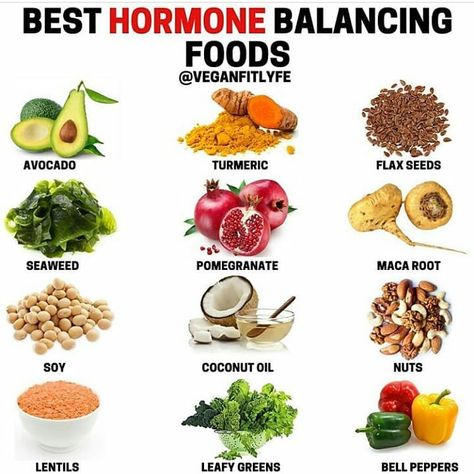 205 Likes, 2 Comments - @veganclassroom on Instagram: “Best hormone balancíng foods ☝🌱🌱🌱 Vegan teach 🎓✒ ~ Tag your friends ☀☀☀ ~ ~ 👉 @veganclassroom 👉…” Hormone Balancing Foods, Hormone Reset Diet, Hormone Balancing Recipes, Hormone Diet, Hormone Balancing Diet, Foods To Balance Hormones, Hormonal Health, How To Regulate Hormones, Balance Hormones Naturally