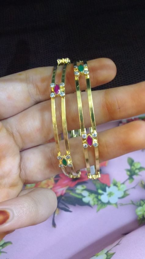 Bangle daily wear use 9849918039 By appointment only Custumised orders mrp based bangles hyderabad #goldsheetbangle #kada #kankanalu #kankanam #goldsheetjewllery #lightweightgoldjewellery #bangles #goldbangles #bangles #Light weight gold Bangle /gold sheet bangle / braslet Light Weight Gold Jewellery, Gold Sheets, By Appointment Only, Bangle Gold, Gold Jewellery Design Necklaces, Gold Bangle, Jewelry Design Necklace, Gold Jewellery Design, Gold Bangles